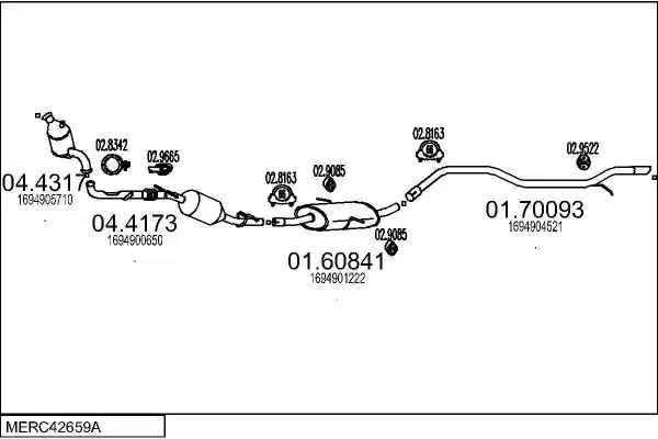 MTS MERC42659A018507