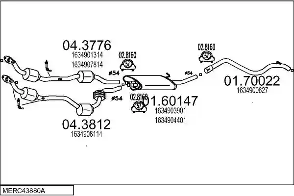MTS MERC43880A009037