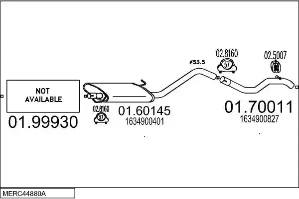 MTS MERC44880A009038