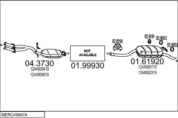 MTS MERC49987A000801