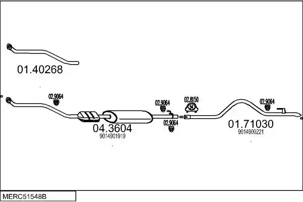 MTS MERC51548B008750