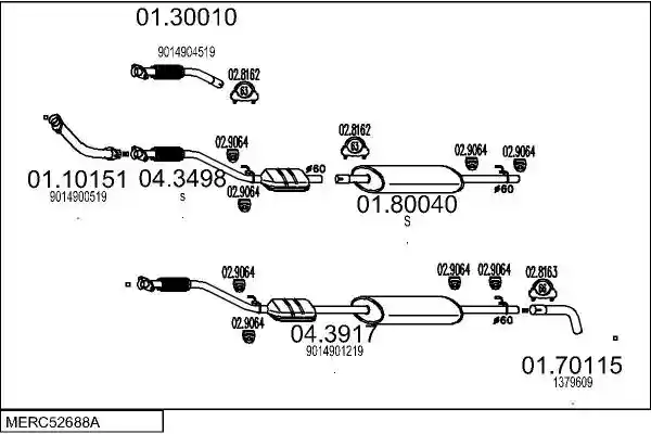 MTS MERC52688A014989