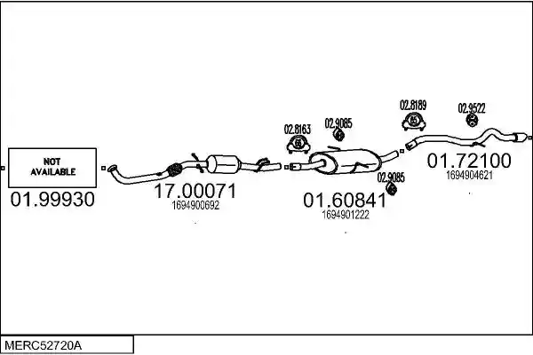 MTS MERC52720A018507