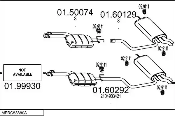 MTS MERC53880A007840