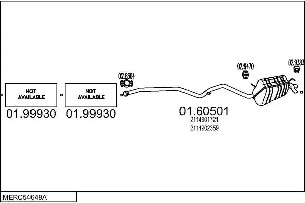 MTS MERC54649A019779