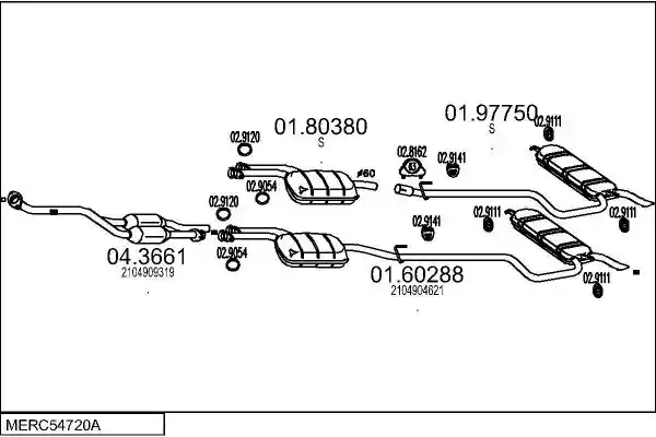MTS MERC54720A008692