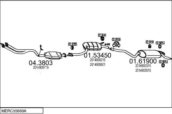 MTS MERC55669A000319