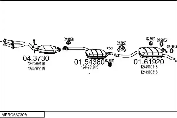 MTS MERC55730A000814