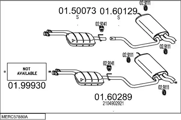 MTS MERC57880A008525