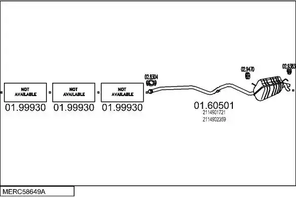 MTS MERC58649A016594
