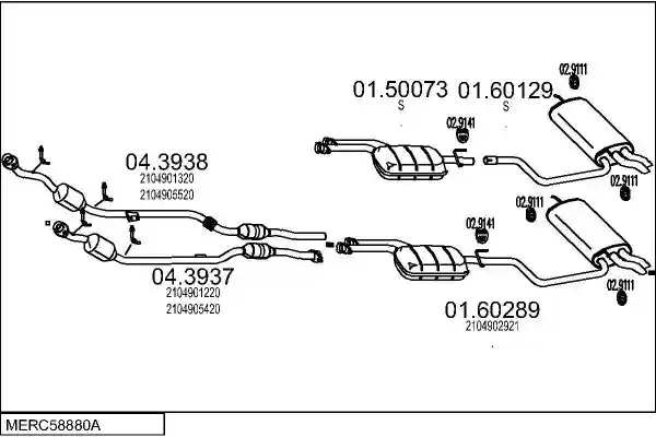 MTS MERC58880A007837