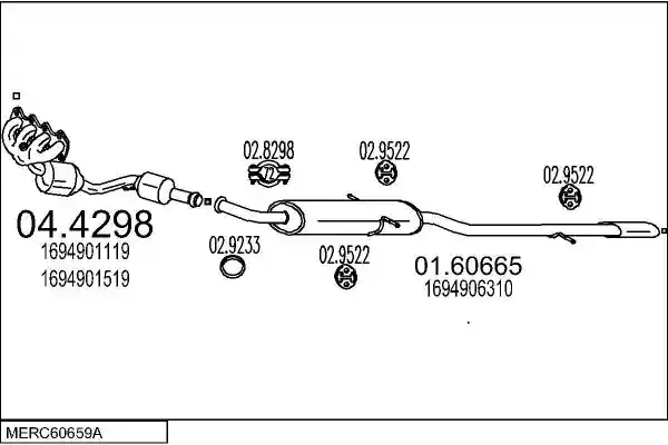 MTS MERC60659A018261