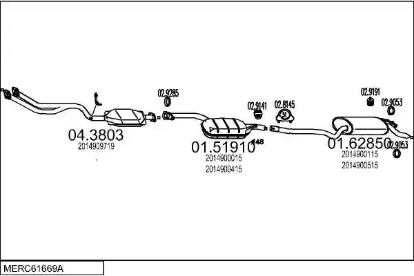 MTS MERC61669A000313