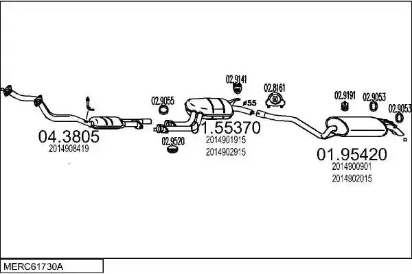 MTS MERC61730A000362