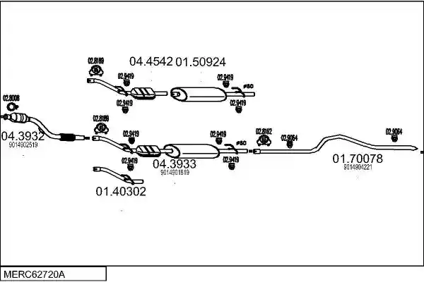 MTS MERC62720A014826