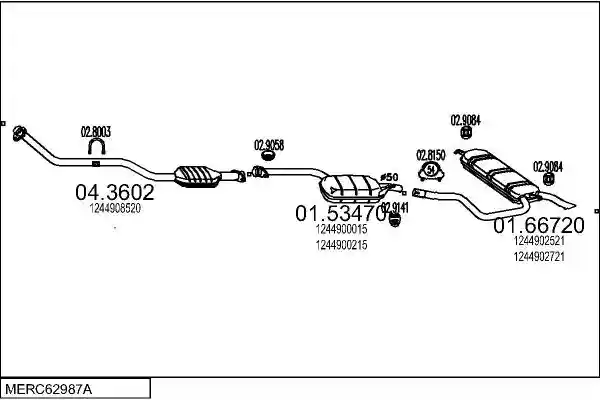 MTS MERC62987A000493