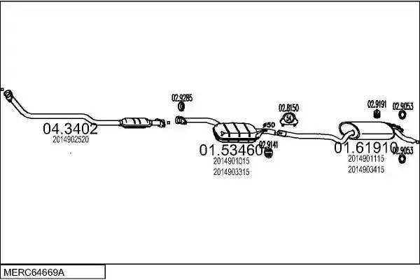 MTS MERC64669A000353