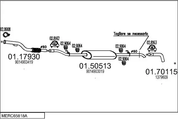 MTS MERC65818A014828