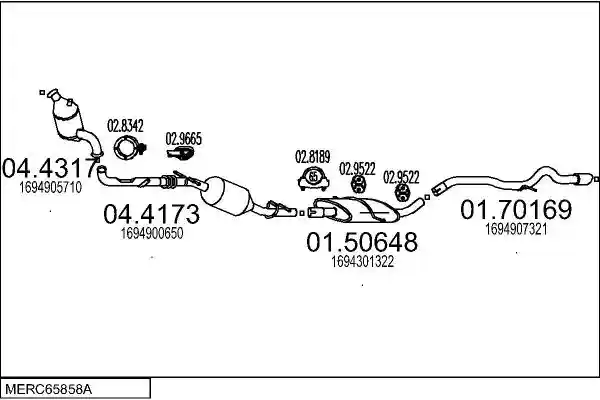 MTS MERC65858A054958