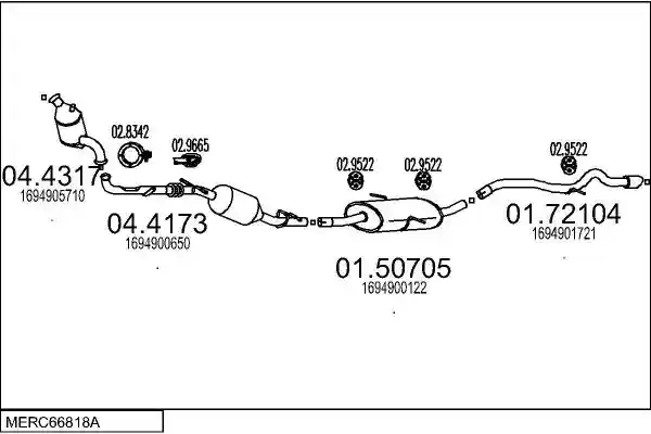MTS MERC66818A018265