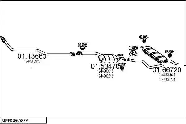 MTS MERC66987A000492