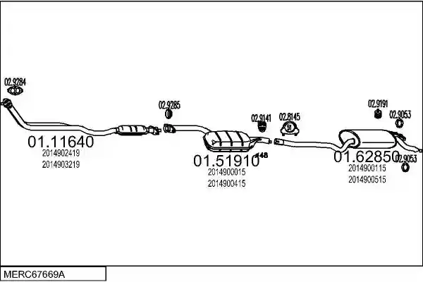 MTS MERC67669A000310