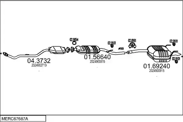 MTS MERC67687A011079