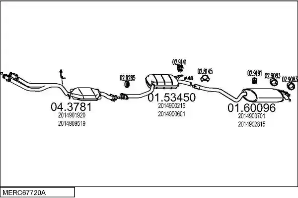 MTS MERC67720A000338