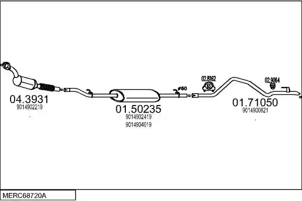 MTS MERC68720A009064
