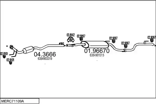 MTS MERC71109A014006