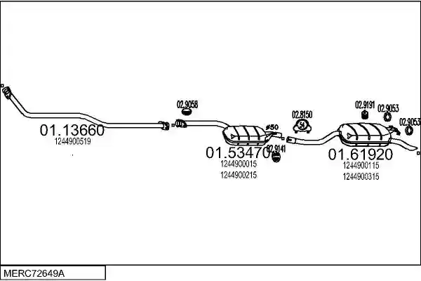 MTS MERC72649A004834