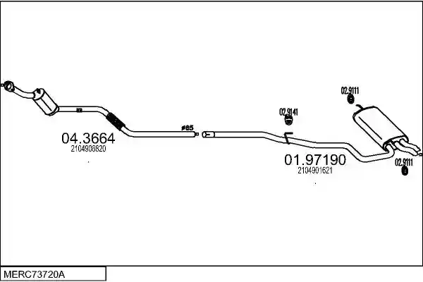 MTS MERC73720A005543