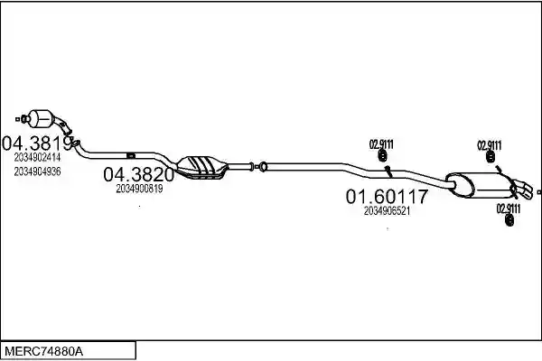 MTS MERC74880A015723