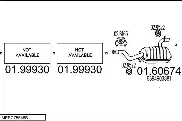 MTS MERC75548B019738
