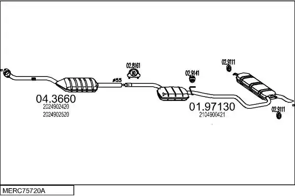 MTS MERC75720A005541