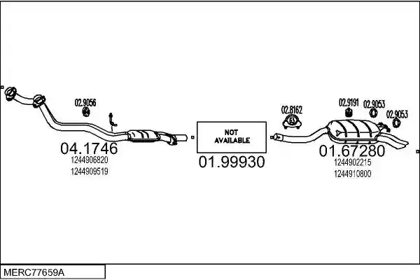 MTS MERC77659A000806