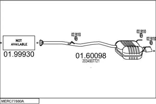 MTS MERC77880A015833