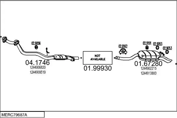 MTS MERC79687A000817