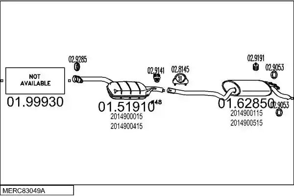 MTS MERC83049A000349