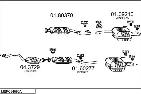 MTS MERC84880A005115