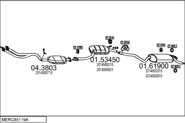 MTS MERC85119A000318