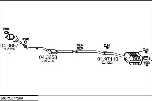 MTS MERC87720A010229