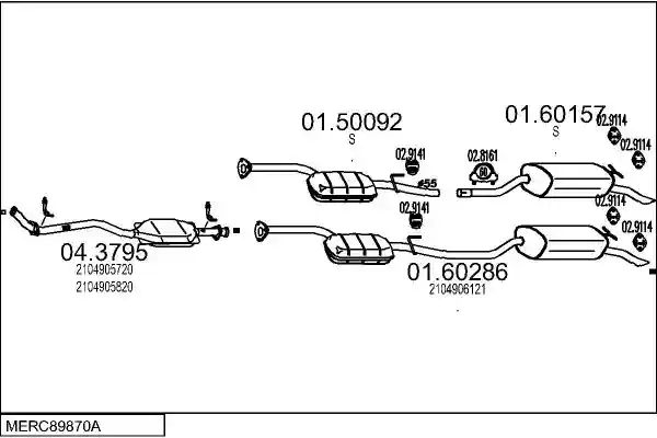 MTS MERC89870A015063