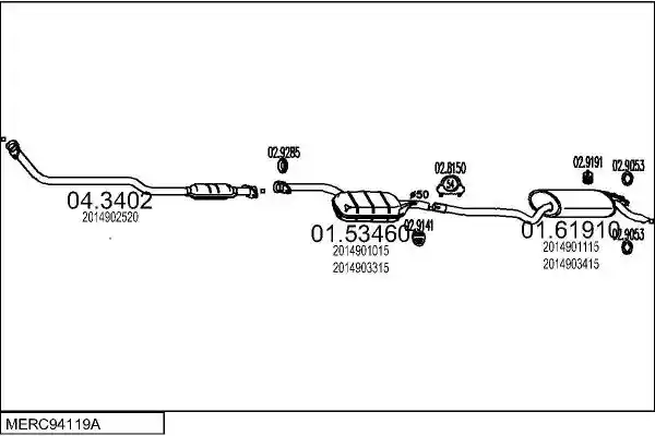 MTS MERC94119A000350