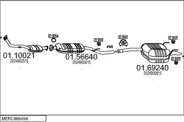 MTS MERC96649A000963
