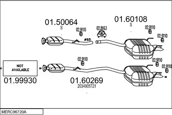 MTS MERC96720A016718