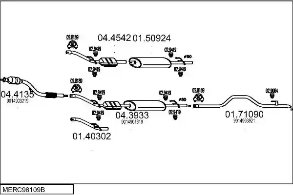 MTS MERC98109B014829