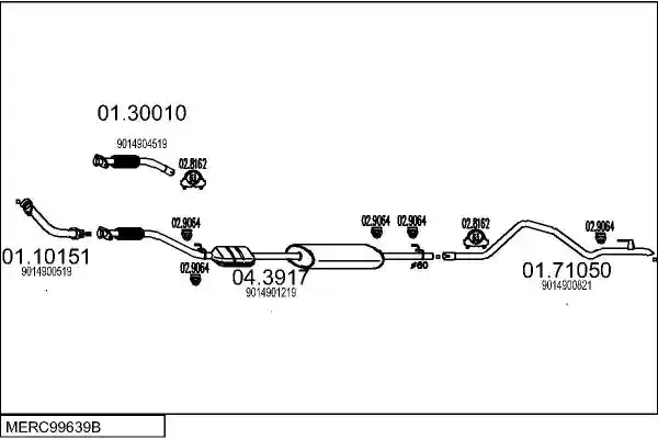 MTS MERC99639B008667
