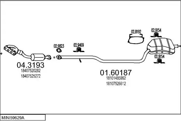 MTS MINI59629A027975