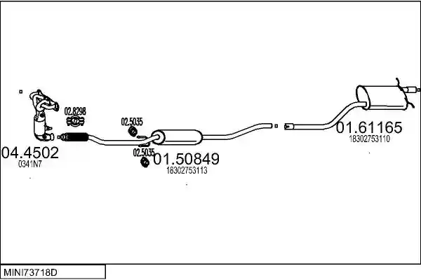MTS MINI73718D031140